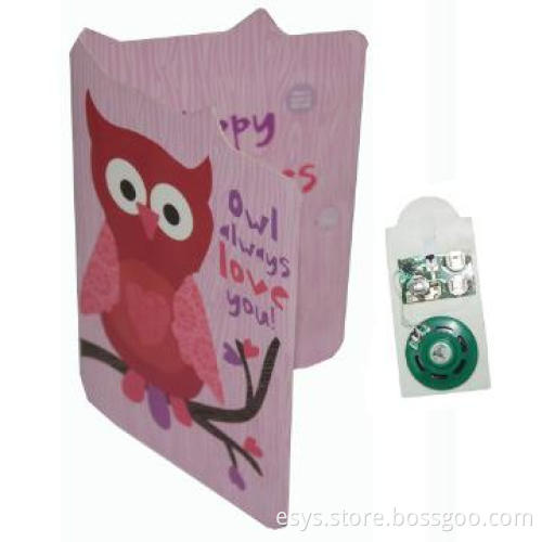 Christmas Greeting Cards with sound module